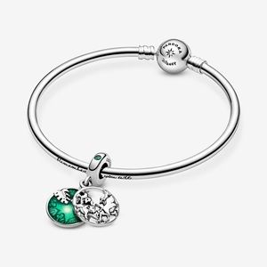 Pandora The Lion King Simba Clasp Bangle with Simba, Pumbaa & Timon Dangle Charm